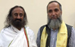 Terrorist Burhan Wani’s father meets Sri Sri Ravishankar at Bengaluru ashram